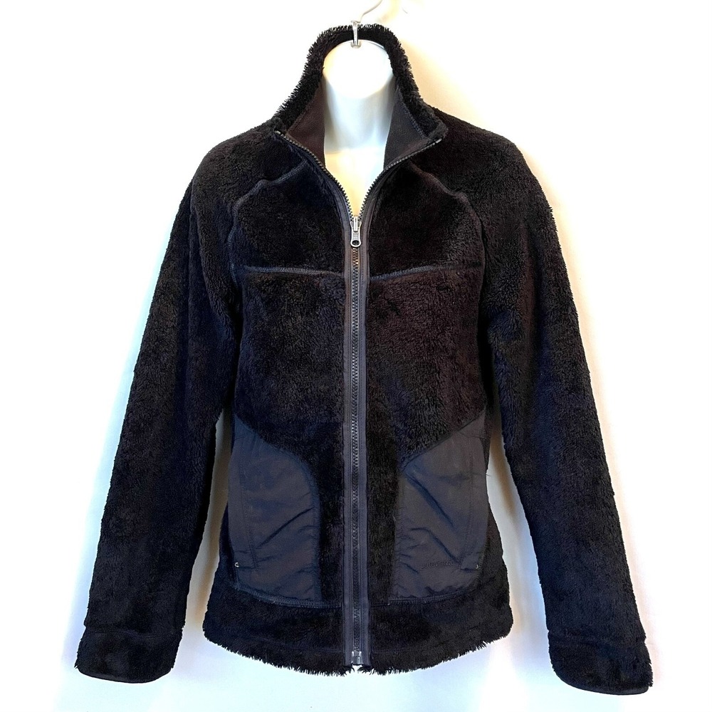 Patagonia Synchilla Windzone Reversible Fleece Jacket Womens XS Black - Picture 4 of 9